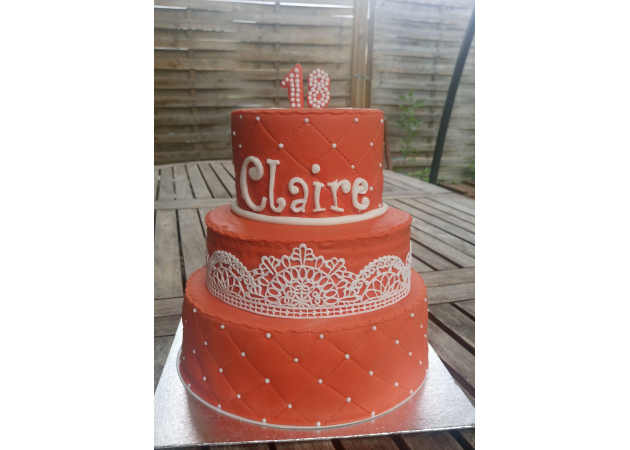 Gâteau à étages 4